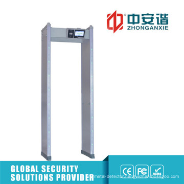 255 Level Multi-Alarm Door Frame Metal Detector with Self Diagnostic function